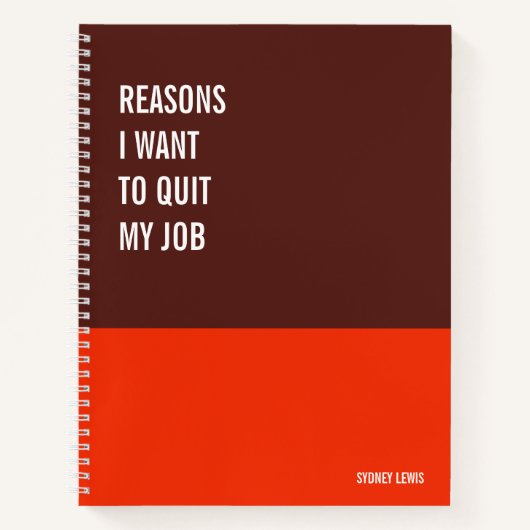 Funny Notitieboek, Humoureus Writers Pad Journal,  Notitieboek (Voorkant)