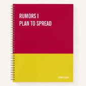 Funny Notitieboek, Humoureus Writers Pad Journal,  Notitieboek (Voorkant)