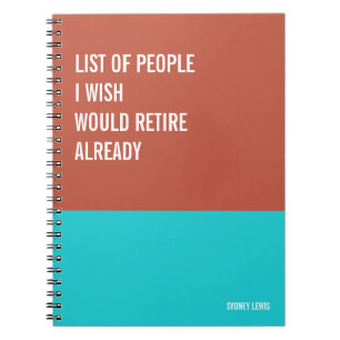 Funny Notitieboek, Humoureus Writers Pad Journal, Notitieboek