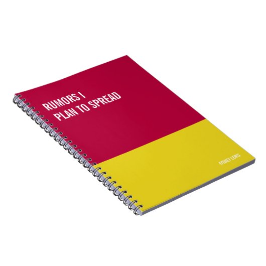 Funny Notitieboek, Humoureus Writers Pad Journal,  Notitieboek (Rechterzijde)