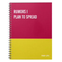 Funny Notitieboek, Humoureus Writers Pad Journal,  Notitieboek