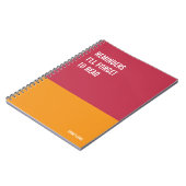 Funny Notitieboek, Humoureus Writers Pad Journal,  Notitieboek (Linkerzijde)