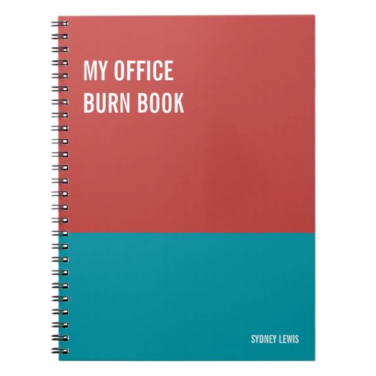 Funny Notitieboek, Humoureus Writers Pad Journal,  Notitieboek (Voorkant)
