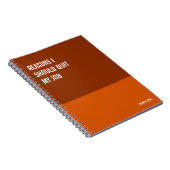 Funny Notitieboek, Humoureus Writers Pad Journal,  Notitieboek (Rechterzijde)