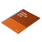 Funny Notitieboek, Humoureus Writers Pad Journal,  Notitieboek (Linkerzijde)