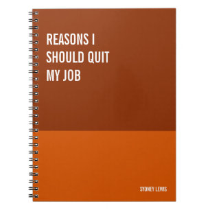 Funny Notitieboek, Humoureus Writers Pad Journal, Notitieboek