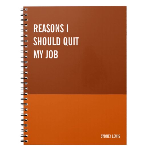 Funny Notitieboek, Humoureus Writers Pad Journal,  Notitieboek (Voorkant)