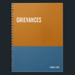 Funny Notitieboek, Humoureus Writers Pad Journal,  Notitieboek<br><div class="desc">Grappig notitieboek om te gebruiken voor al je dagelijkse herinneringen,  diepe gedachten en grieven,  of voor het nemen van notities op school en op het werk. Het is een geweldig geschenk.</div>
