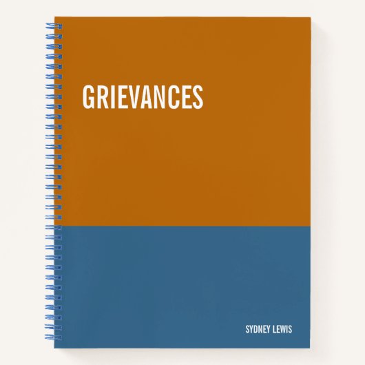 Funny Notitieboek, Humoureus Writers Pad Journal, Notitieboek (Voorkant)