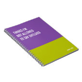 Funny Notitieboek, Humoureus Writers Pad Journal,  Notitieboek (Rechterzijde)