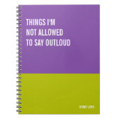 Funny Notitieboek, Humoureus Writers Pad Journal, Notitieboek (Voorkant)