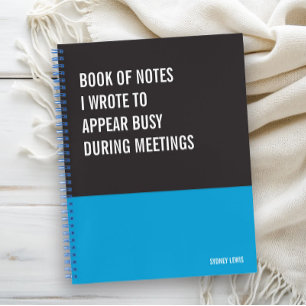 Funny Notitieboek, Humoureus Writers Pad Journal,  Notitieboek