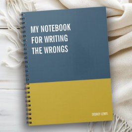 Funny Notitieboek, Humoureus Writers Pad Journal,  Notitieboek