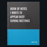 Funny Notitieboek, Humoureus Writers Pad Journal,  Notitieboek<br><div class="desc">Grappig notitieboek om te gebruiken voor al je dagelijkse herinneringen,  diepe gedachten en grieven,  of voor het nemen van notities op school en op het werk. Het is een geweldig geschenk.</div>
