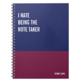 Funny Notitieboek, Humoureus Writers Pad Journal,  Notitieboek (Voorkant)