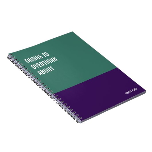 Funny Notitieboek, Humoureus Writers Pad Journal,  Notitieboek (Rechterzijde)