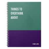 Funny Notitieboek, Humoureus Writers Pad Journal,  Notitieboek (Voorkant)