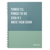 Funny Notitieboek, Humoureus Writers Pad Journal,  Notitieboek (Voorkant)