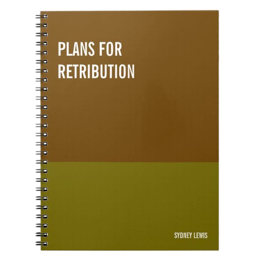 Funny Notitieboek, Humoureus Writers Pad Journal, Notitieboek (Voorkant)