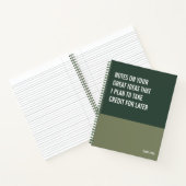 Funny Notitieboek, Snarky Writing Pad Journal, Not Notitieboek (Binnen)