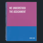 Funny Notitieboek, Snarky Writing Pad Journal, Not Notitieboek<br><div class="desc">Grappig notitieboek om te gebruiken voor al je dagelijkse herinneringen,  diepe gedachten en grieven,  of voor het nemen van notities op school en op het werk. Het is een geweldig geschenk.</div>