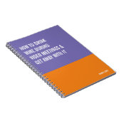 Funny Notitieboek, Snarky Writing Pad Journal, Not Notitieboek (Rechterzijde)