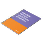 Funny Notitieboek, Snarky Writing Pad Journal, Not Notitieboek (Linkerzijde)