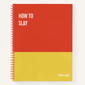 Funny Notitieboek, Snarky Writing Pad Journal, Not Notitieboek (Voorkant)