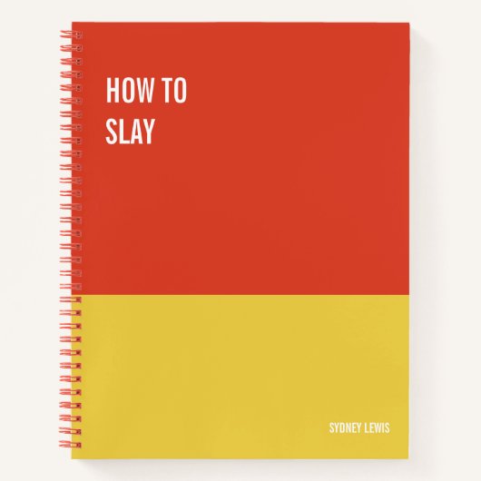 Funny Notitieboek, Snarky Writing Pad Journal, Not Notitieboek (Voorkant)
