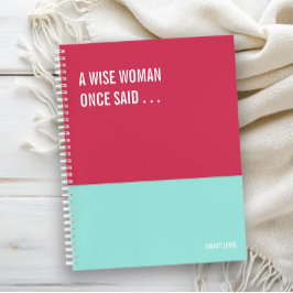 Funny Notitieboek, Snarky Writing Pad Journal, Not Notitieboek