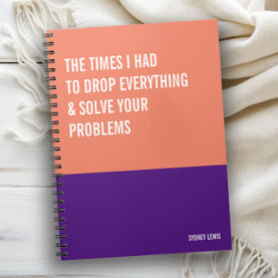 Funny Notitieboek, Snarky Writing Pad Journal, Not Notitieboek