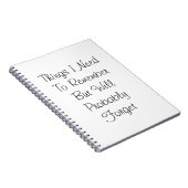 Funny Notitieboek Spiral (Rechterzijde)