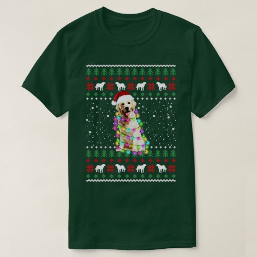 Funny Nova Scotia Duck Tolling Retriever Kerstmis T-shirt (Design voorkant)