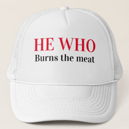 Funny Novelty Baseball DIE HIJ BURNEN VLEES Trucker Pet