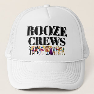 Funny Novelty Baseball Gift Idee BOOZE CREWS Truc Trucker Pet