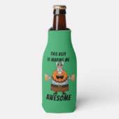 Funny Novelty Birthday Gift Joke Beer - WARRIOR Flesjeskoeler (Fles Voorkant)