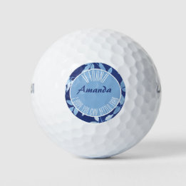 Funny Novelty Dames gepersonaliseerd Golfballen