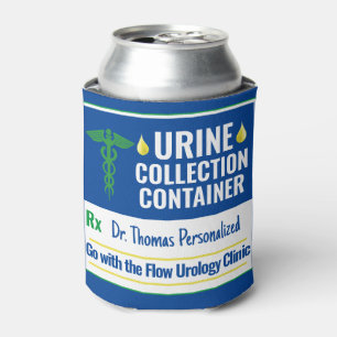 Funny Novelty Doctor Verpleegkundige Urine Collect Blikjeskoeler