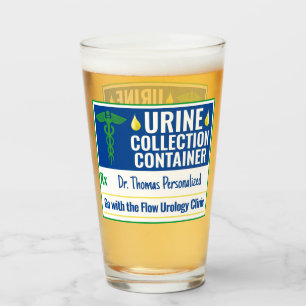 Funny Novelty Doctor Verpleegkundige Urine Collect Glas
