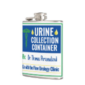 Funny Novelty Doctor Verpleegkundige Urine Collect Heupfles (Links)