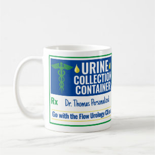 Funny Novelty Doctor Verpleegkundige Urine Collect Koffiemok