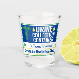 Funny Novelty Doctor Verpleegkundige Urine Collect Shot Glas