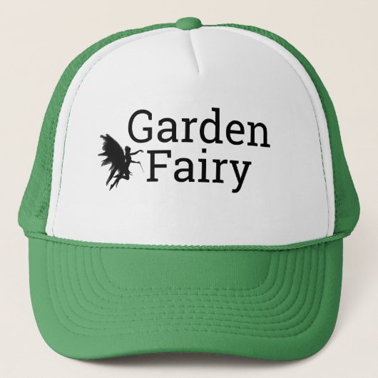 Funny Novelty GARDEN FAIRY Trucker Pet (Voorkant)