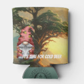 Funny Novelty Gift DRINK TIME Gnome Koelbox Blikjeskoeler (Achterkant)