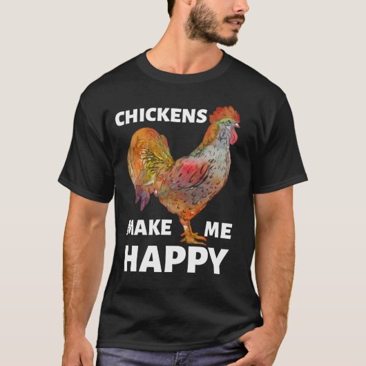 Funny Novelty Gift for Chicken Lover T-shirt (Voorkant)