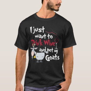 Funny Novelty Gift for Goat Lover T-shirt