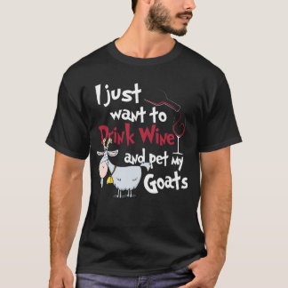 Funny Novelty Gift for Goat Lover T-shirt