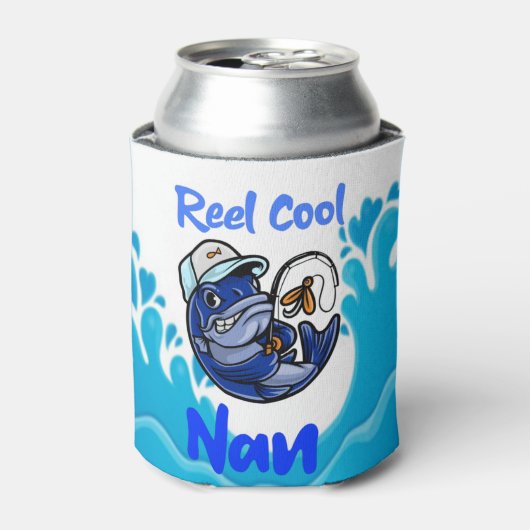 Funny Novelty Gift Joke Reel Cool Nan Blikjeskoeler (Blikje Voorkant)