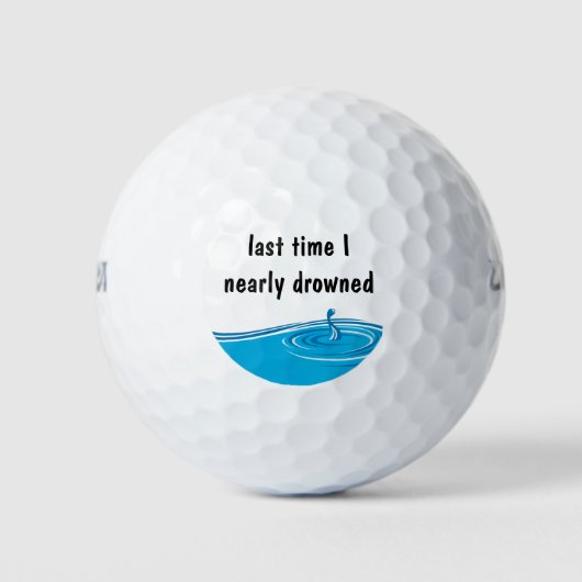 Funny Novelty Golf Balls Golfballen (Voorkant)