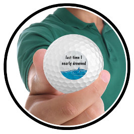 Funny Novelty Golf Balls Golfballen